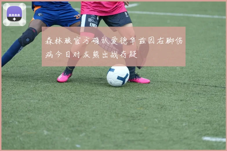 森林狼官方确认爱德华兹因右脚伤病今日对灰熊出战存疑