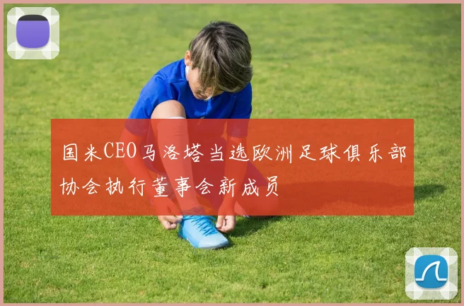 国米CEO马洛塔当选欧洲足球俱乐部协会执行董事会新成员